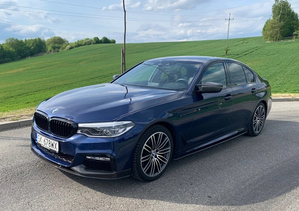 BMW Seria 5 cena 243000 przebieg: 69913, rok produkcji 2019 z Kraków małe 106